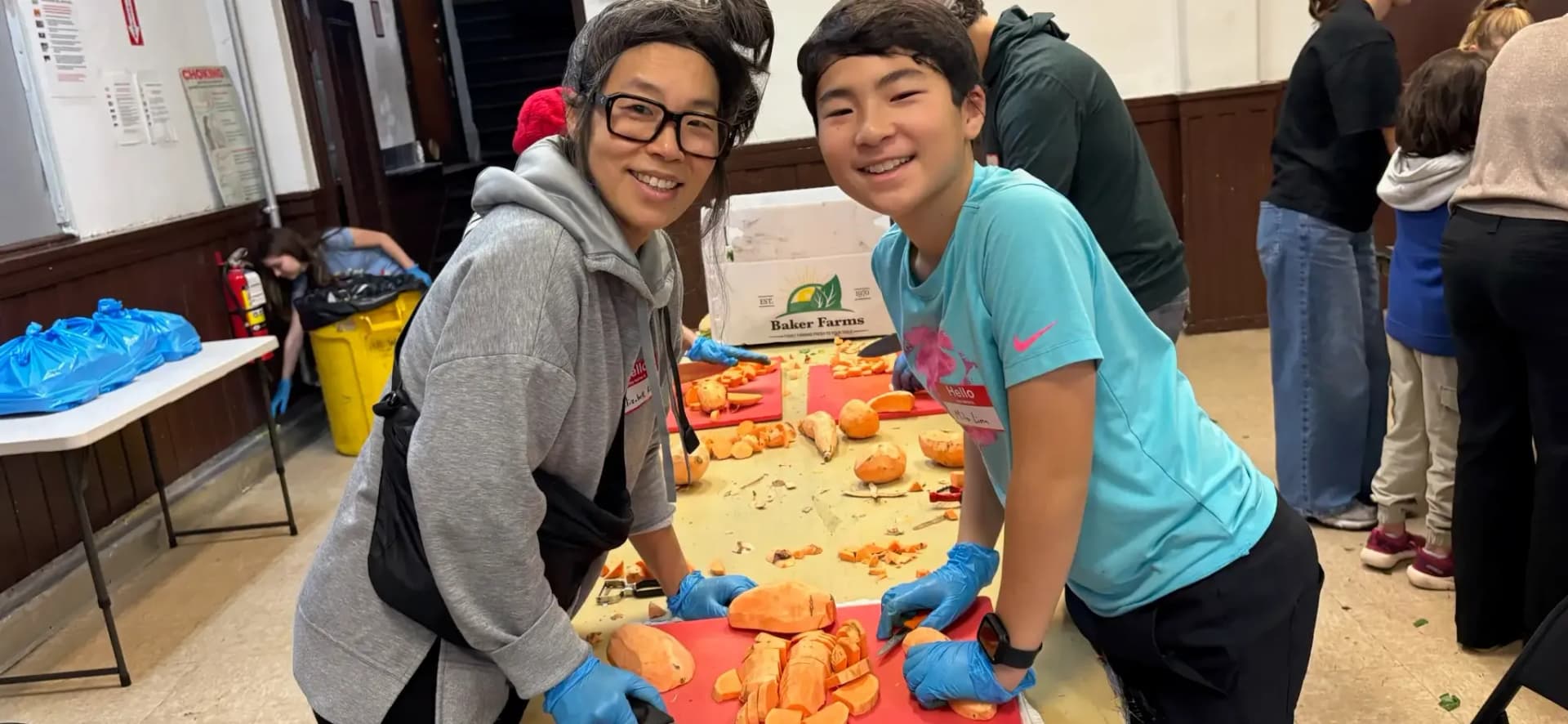 Prep Thanksgiving Dinner (Families encouraged!)