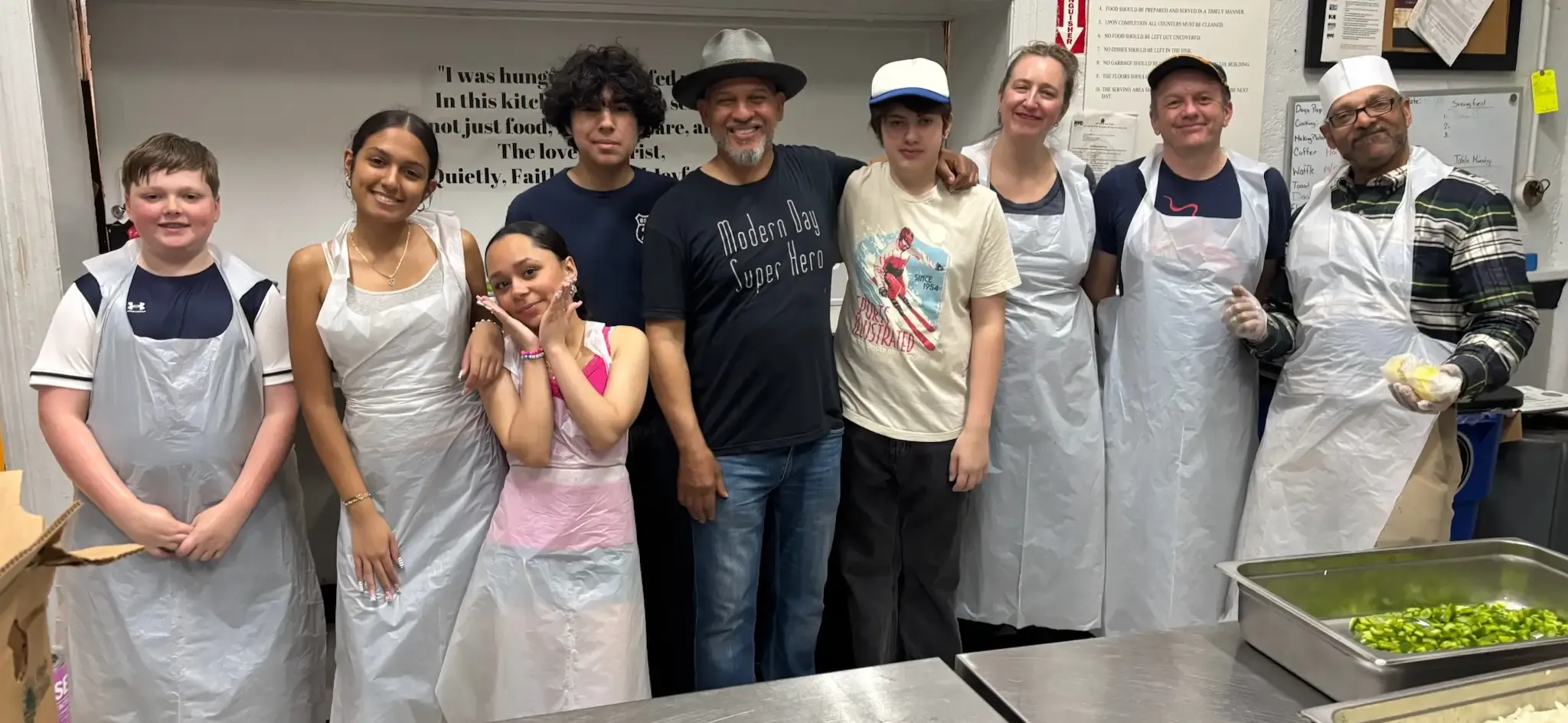 Clean Up Thanksgiving Meal (Shift 3)