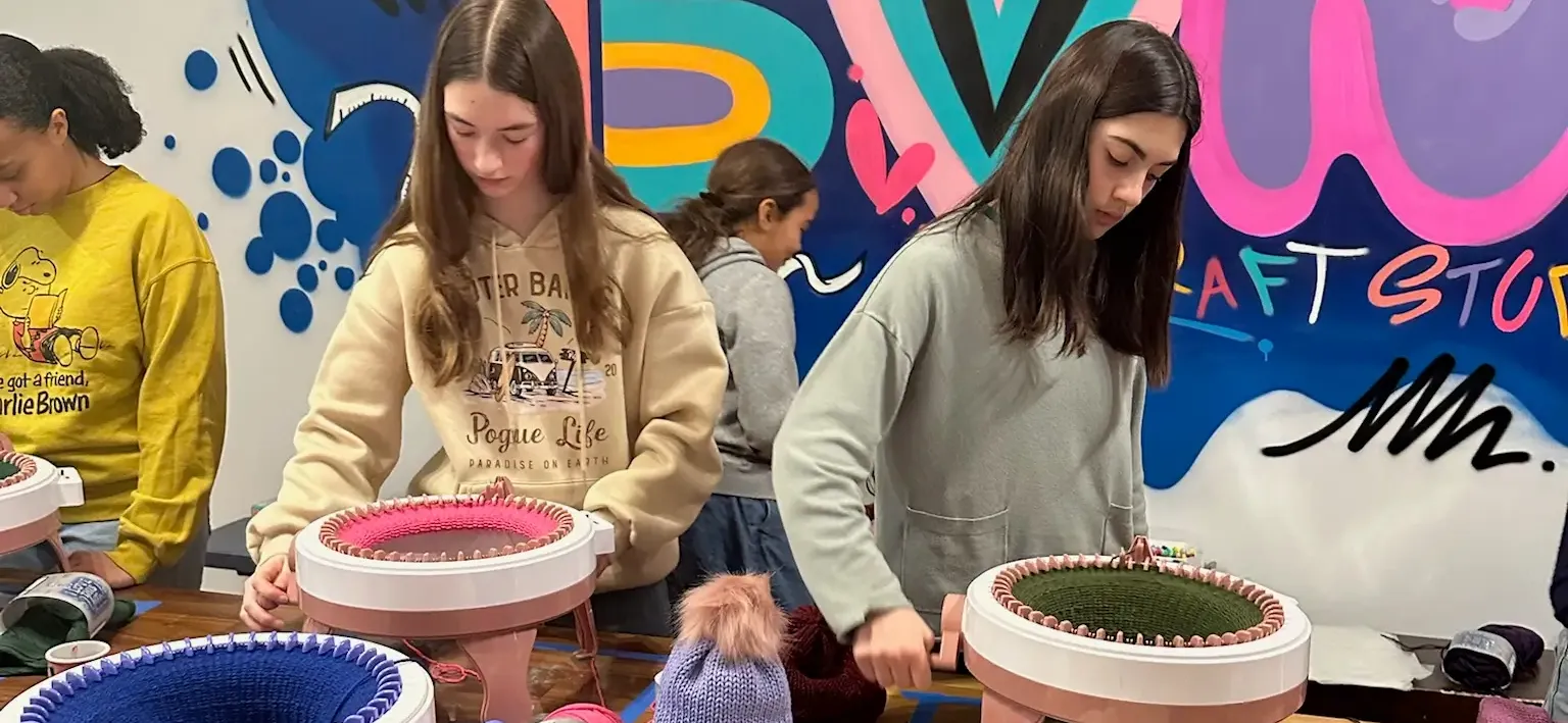 Knit Hats for Unhoused Neighbors