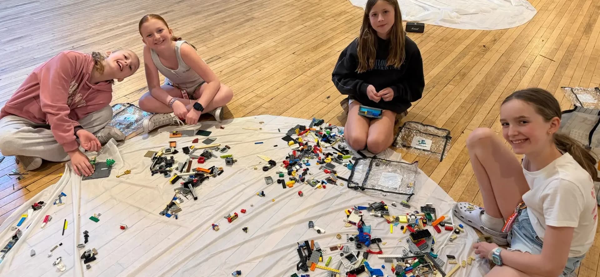 Lego Drop and Sort for Kids in Need